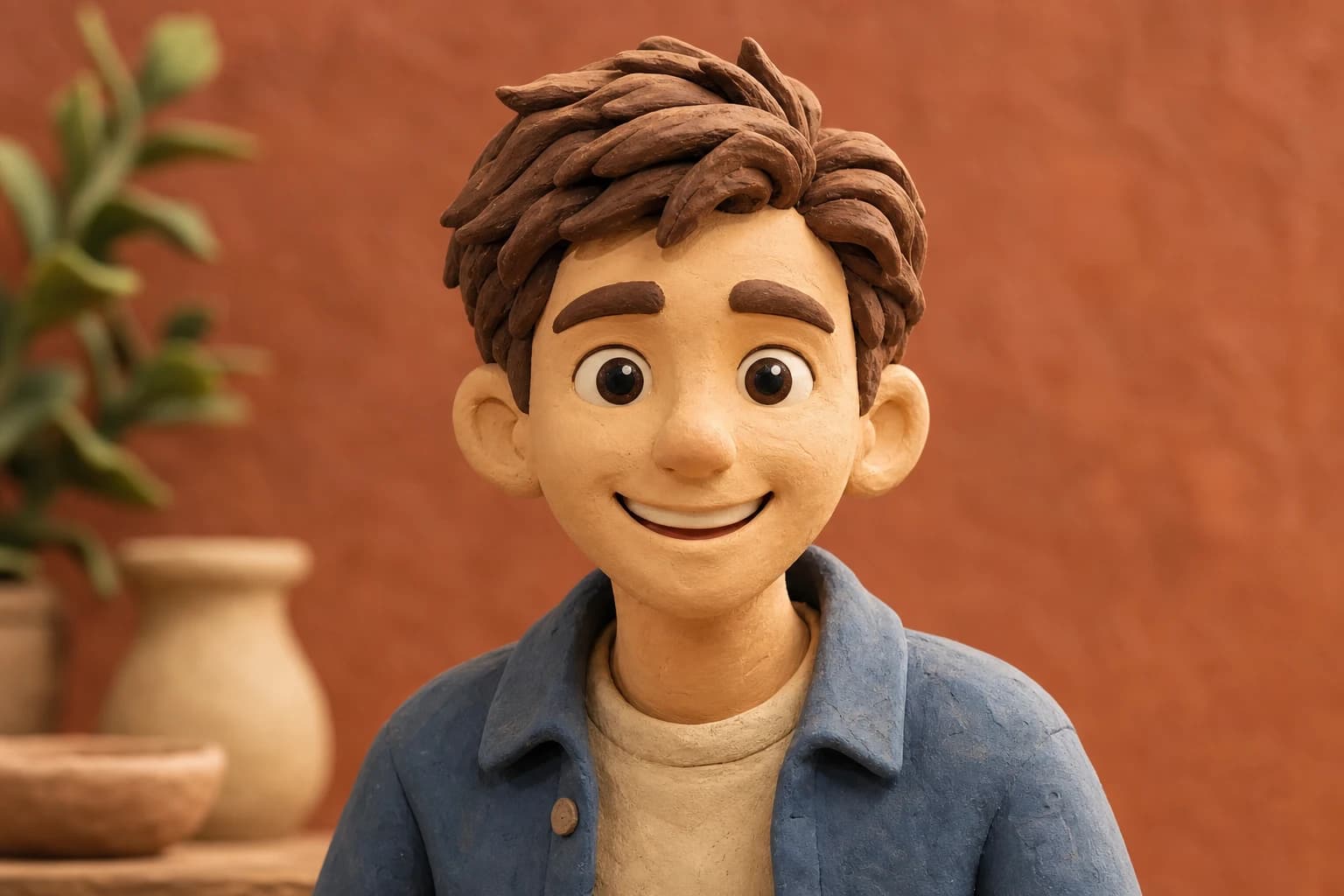 Clay Figurine Fun style example