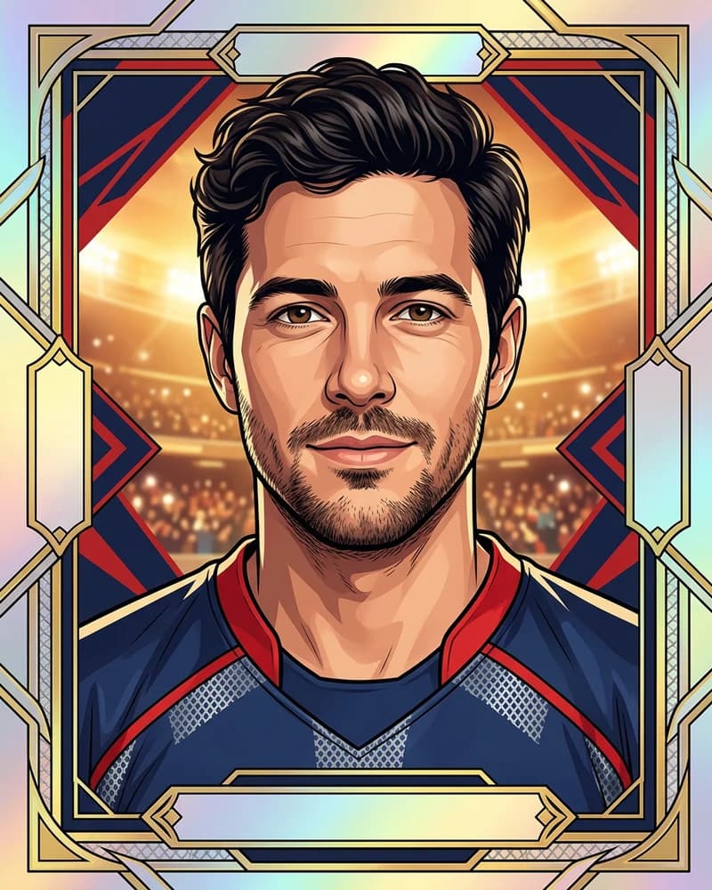 Collectible Card Hero style preview