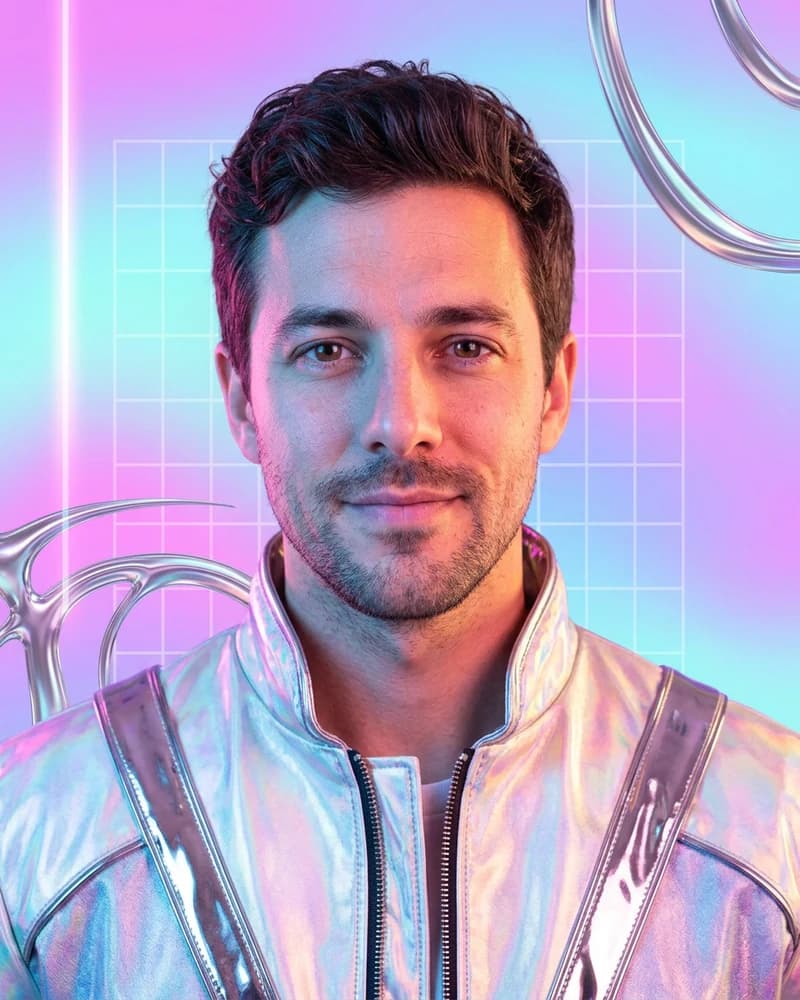 Retrofuture Neon style preview