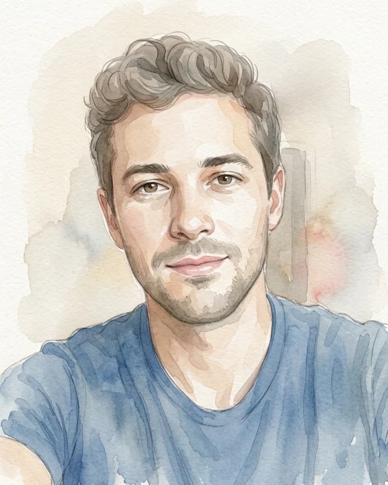 Watercolor Portrait style preview